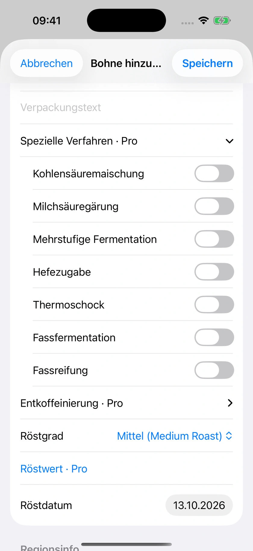 Abbildung 13 | Besondere Verarbeitung