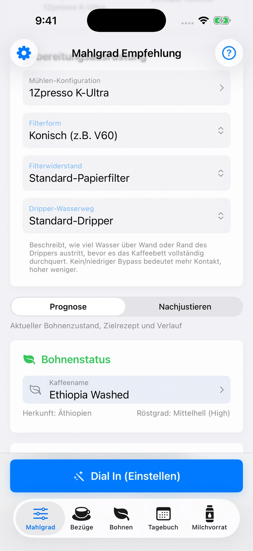 Abbildung 28 | Handfilter, Papier und Bypass