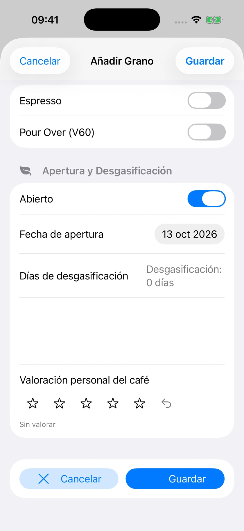 Figura 15 | Estrellas del café