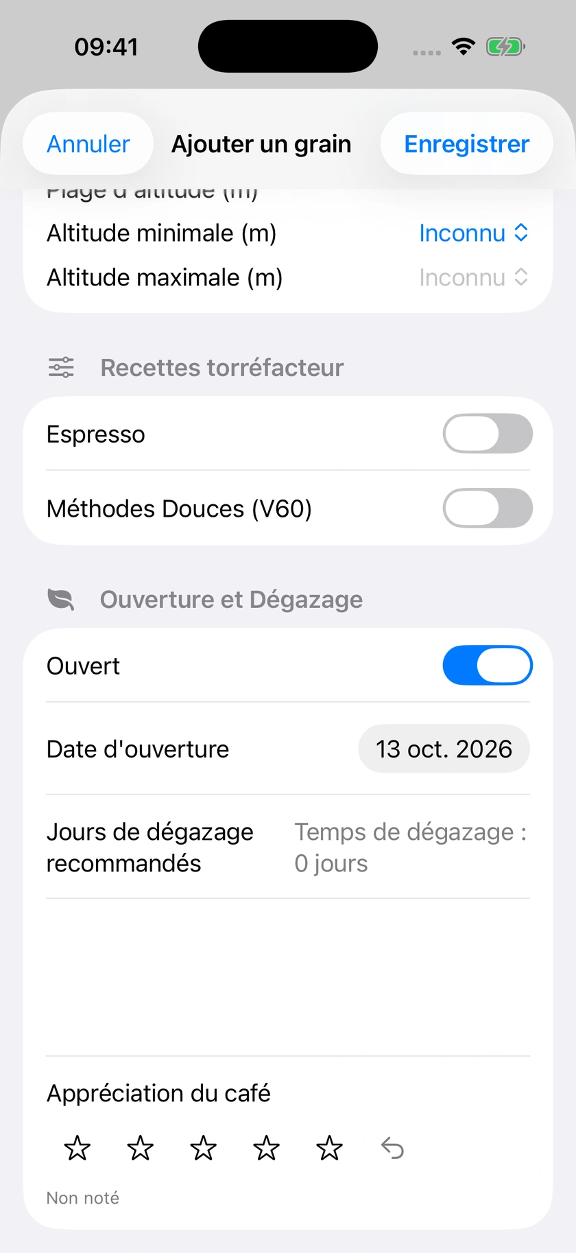 Figure 12 | Ouverture, coût et archive