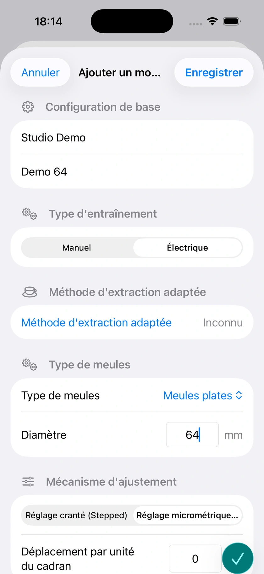 Figure 4 | Catalogue et fiche personnelle