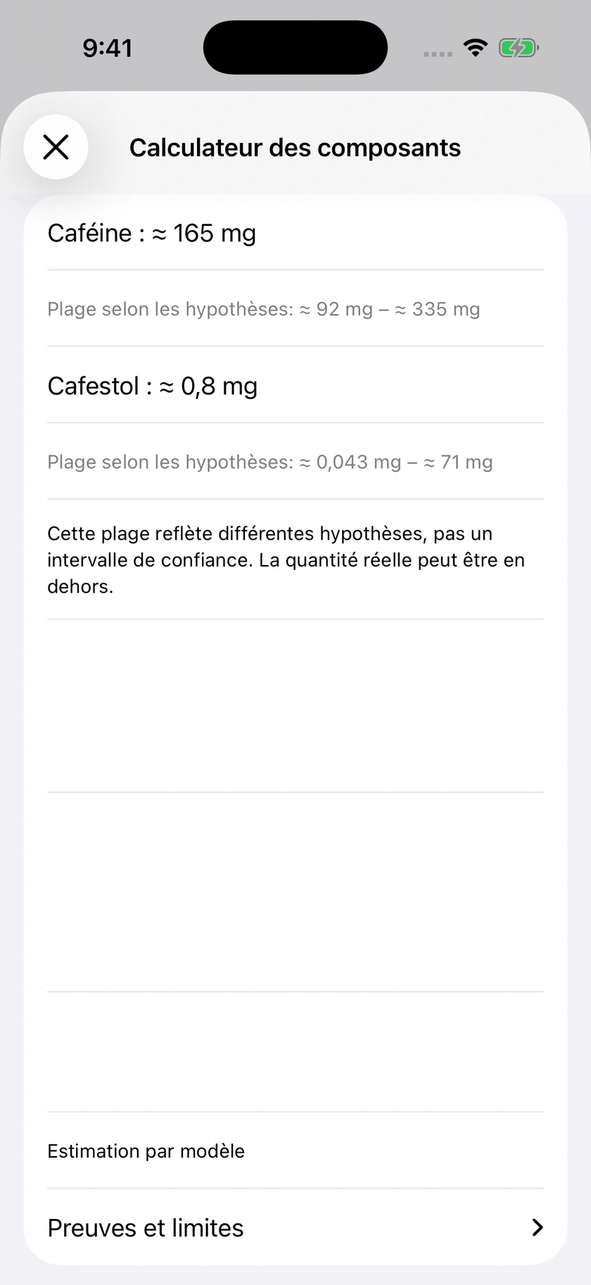 Figure 54 | Résultats et limites