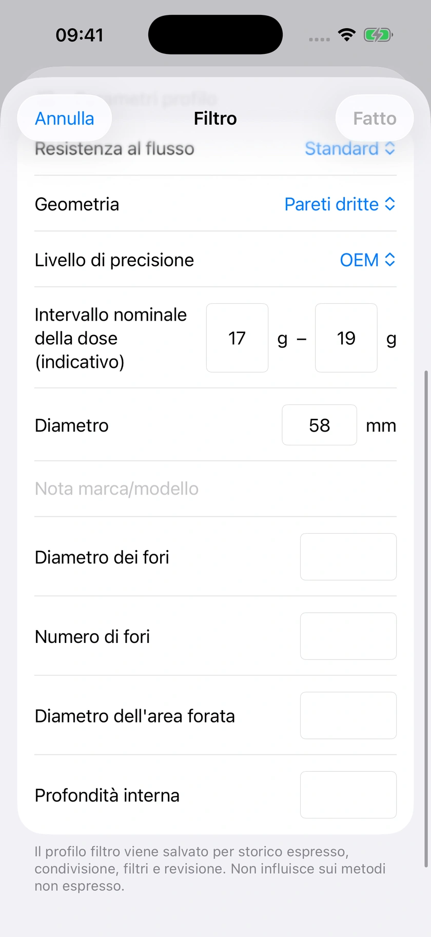 Figura 20 | Raccolta cestelli e relativi campi