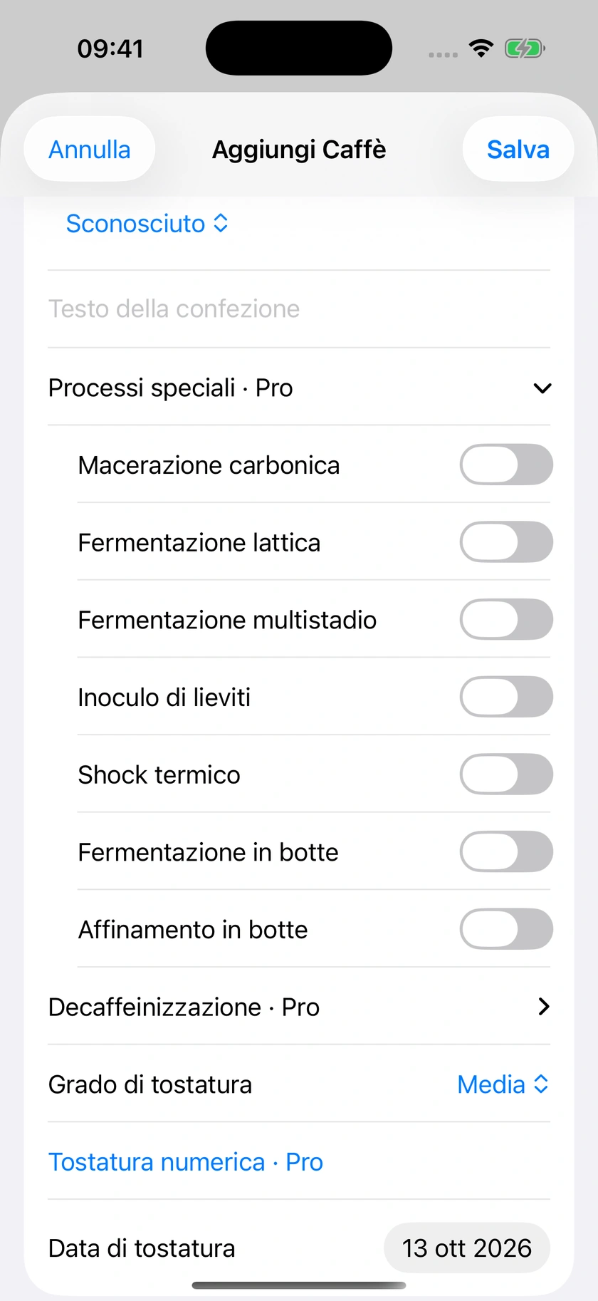 Figura 13 | Lavorazioni speciali
