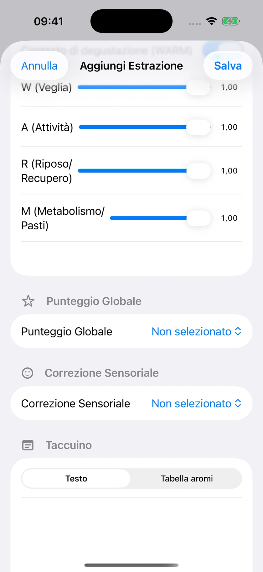Figura 27 | Feedback, WARM ed evidenza dei consigli