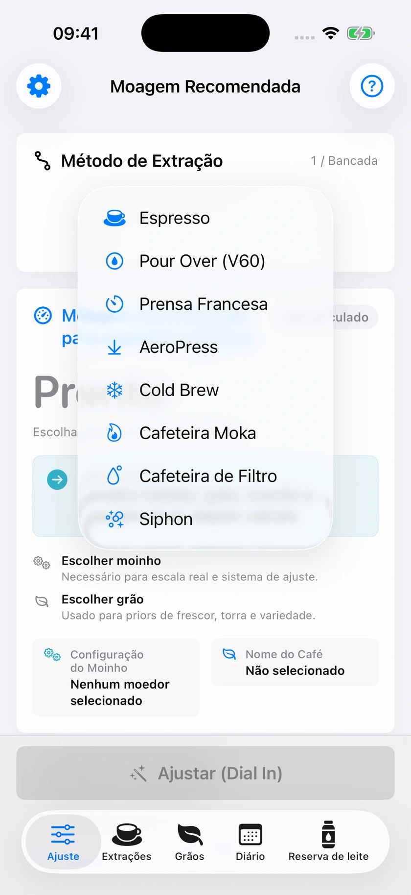 Figura 30 | Outros métodos e horas de cold brew