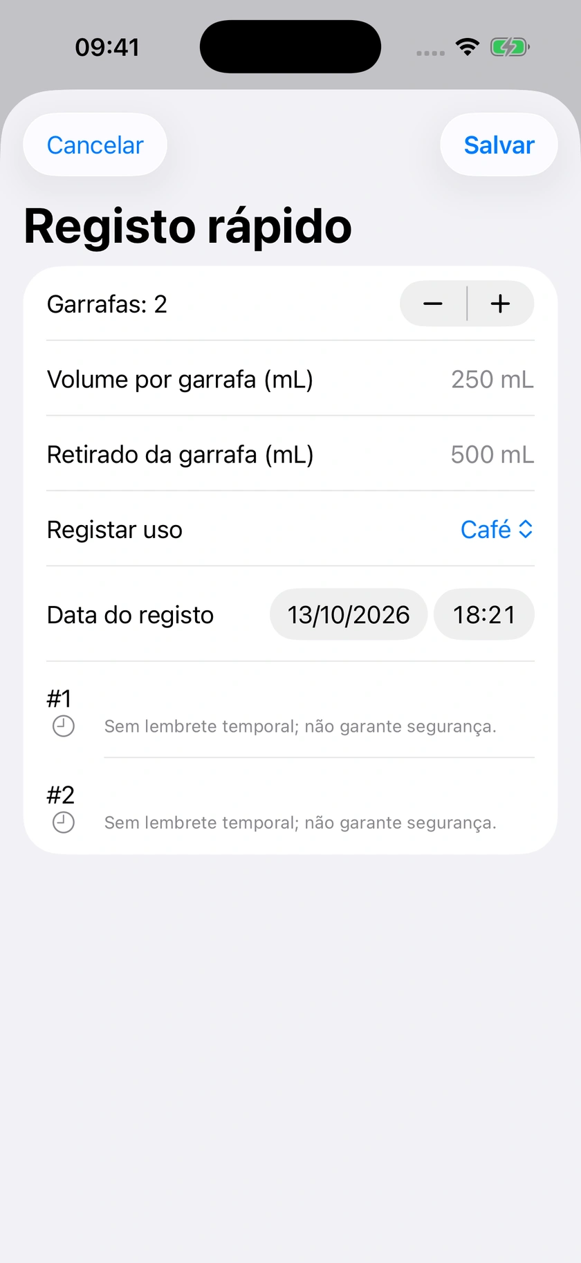 Figura 58 | Terminar várias embalagens
