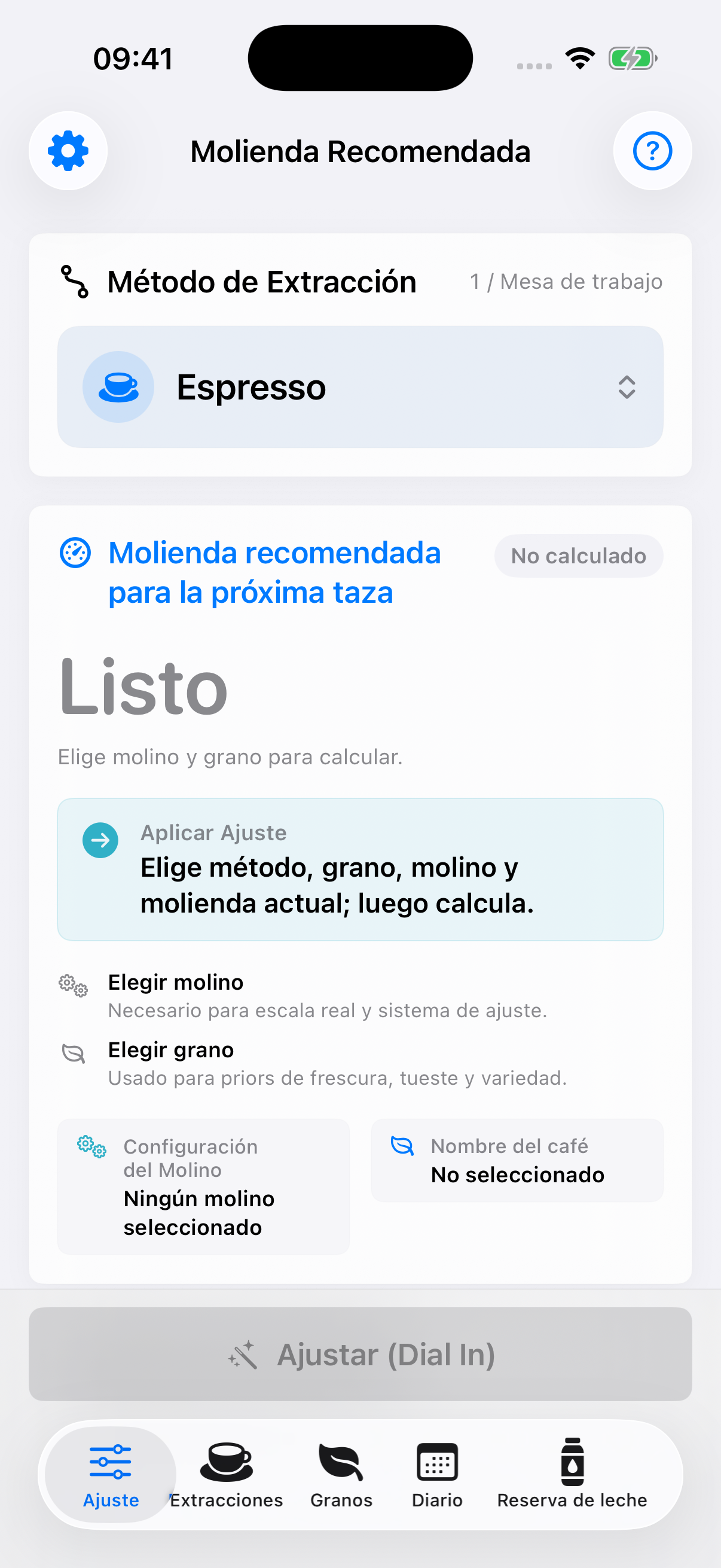 YanMore Grind — Orientación de molienda
