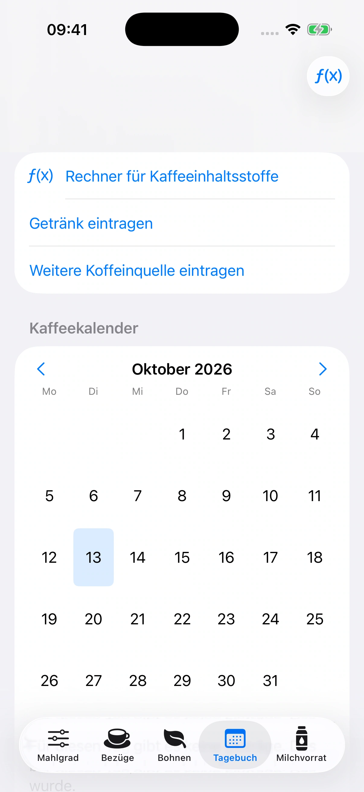 YanMore Grind — Kaffeekalender