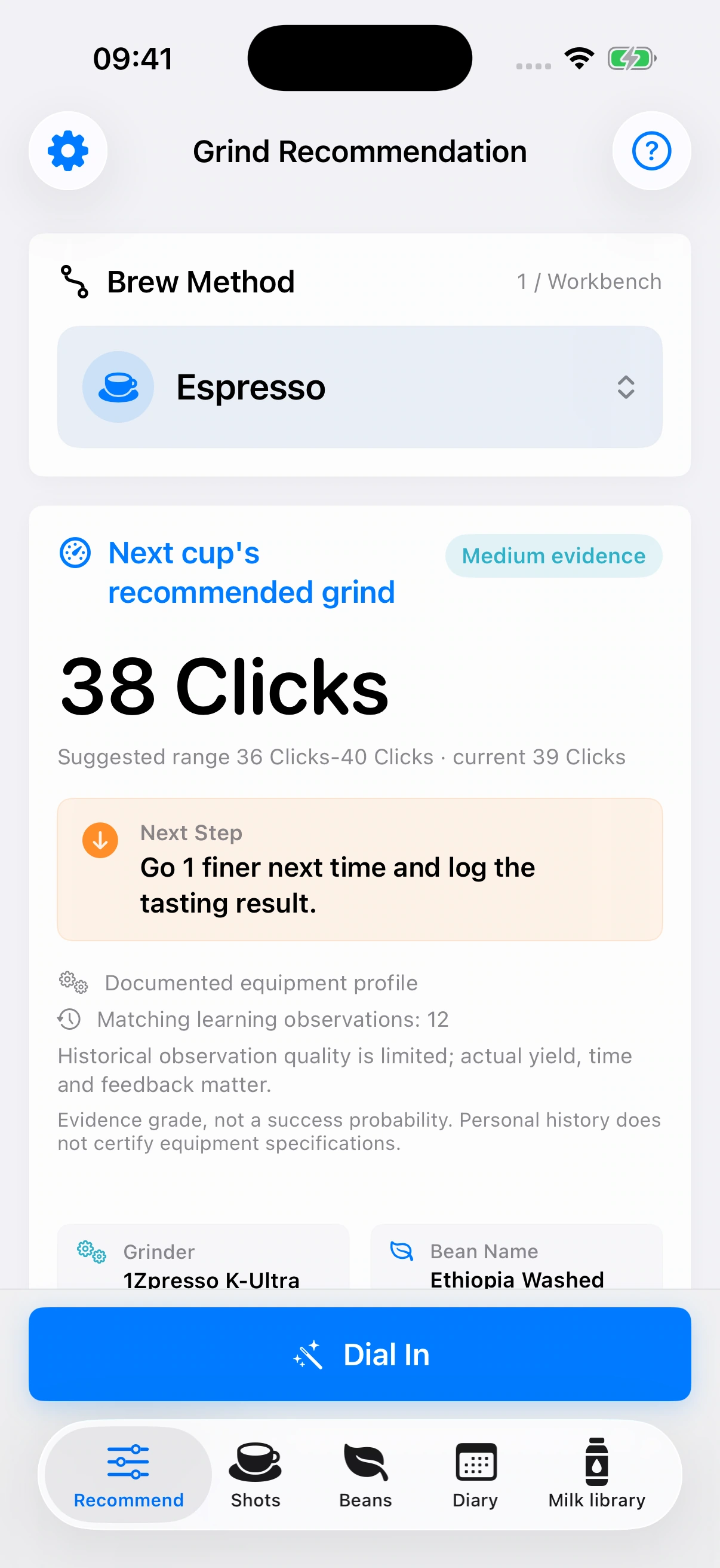 YanMore Grind — Grind guidance