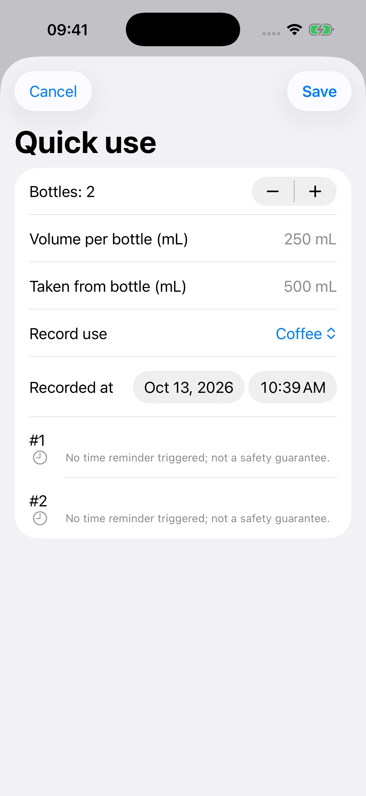 YanMore Grind — Whole-bottle entry